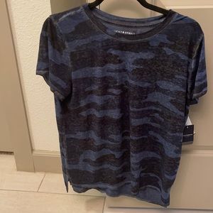 Lucky Brand blue camo tee